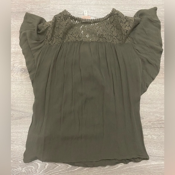 Jessica Simpson Olive Medium Nursing Top - Picture 2 of 4